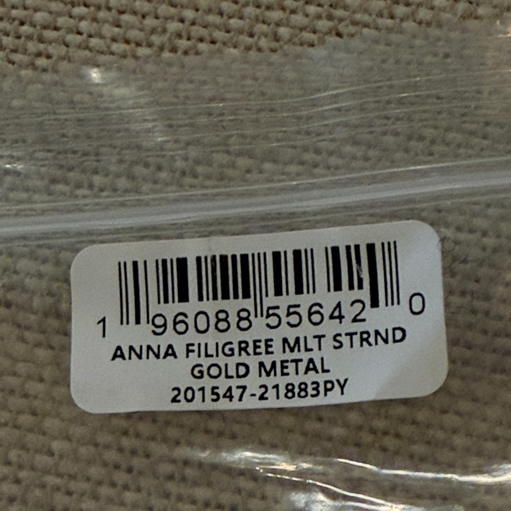 Kendra Scott Anna Gold Heart FiligreeMulti Strand Necklace/NWT - Picture 10 of 11